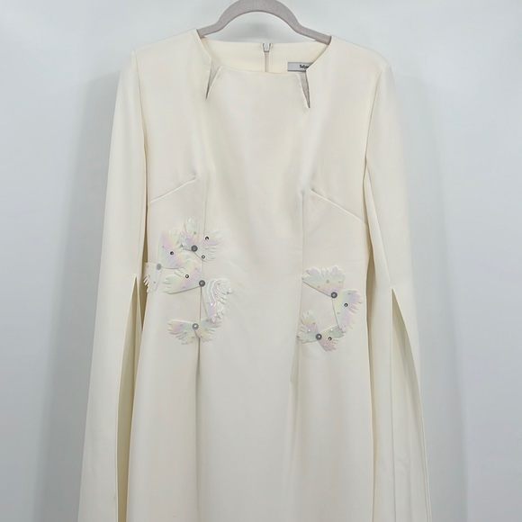 ❌SOLD❌ SAFIYAA US12 Talin Embroidered Ivory Long Dress - Picture 6 of 11